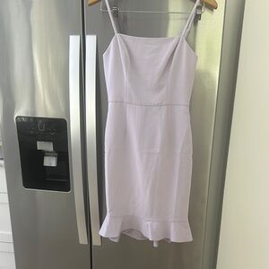 French Connection Purple Sheath Mini Dress Spaghetti Strap